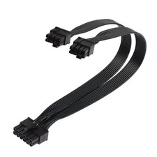 PCI-E 12-pin to Dual 8-pin 6 2pin Graphics Card Power Cable Male to Male Y-...