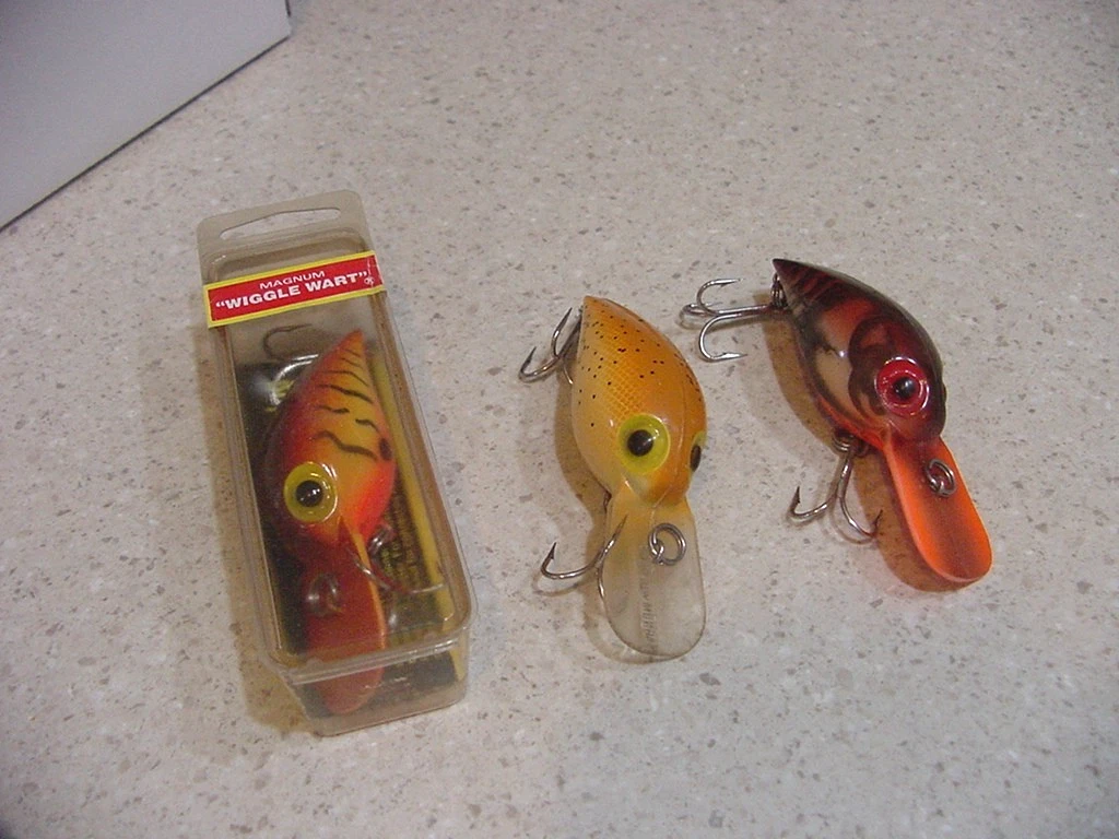Leurre De Pêche Ancien Leurres De Pêche Vintage Storm Wiggle Wart