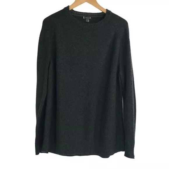 smartwool merino wool blend crew neck sweater