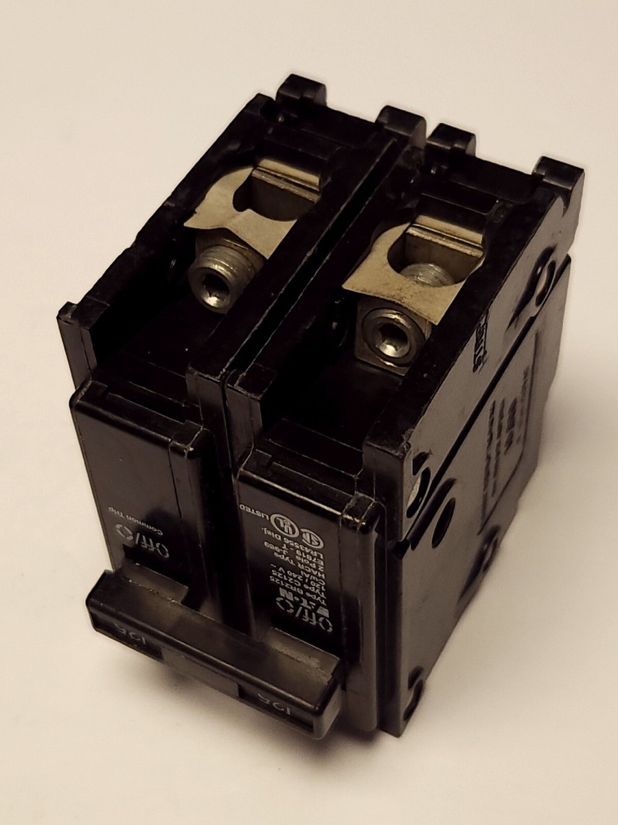 EATON CUTLER HAMMER BR2125 C2125 2 Pole 125 AMP Type BR Circuit Breaker