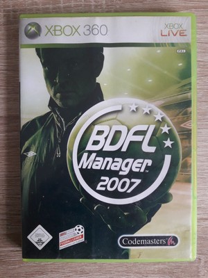 BDFL Manager 2007 (Microsoft Xbox 360, OVP)