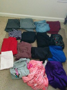Womans-Clothing-Bundle-Mixed-Lot-16-Pieces-size-S-pants-dress-skirt-other