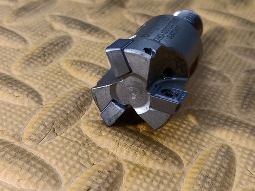 Ingersoll 1" Screw On Indexable End Mill DHU-10012X7R10 SDGT SPLT Inserts 1.0 - Picture 3 of 5