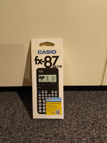 Casio FX-87DE CW, Neu