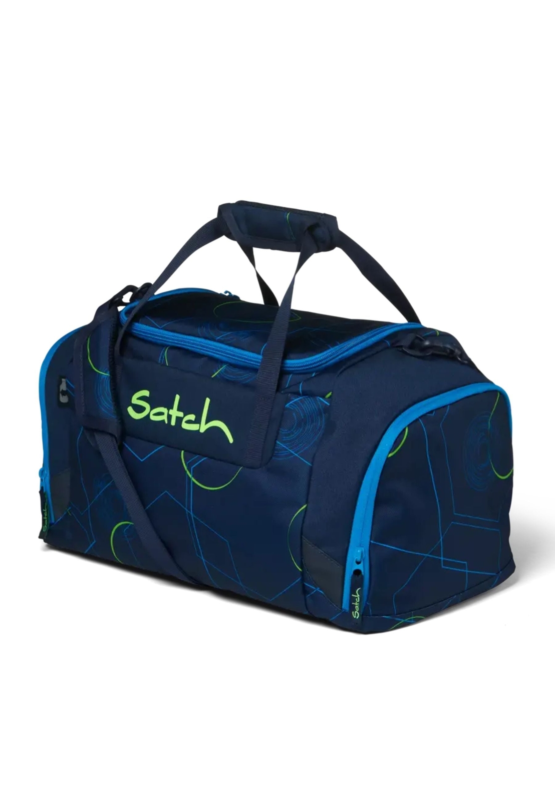 Borsone Satch Blue Tech Duffle Sport Casual/Sportivo  Poliestere Riciclato Blu