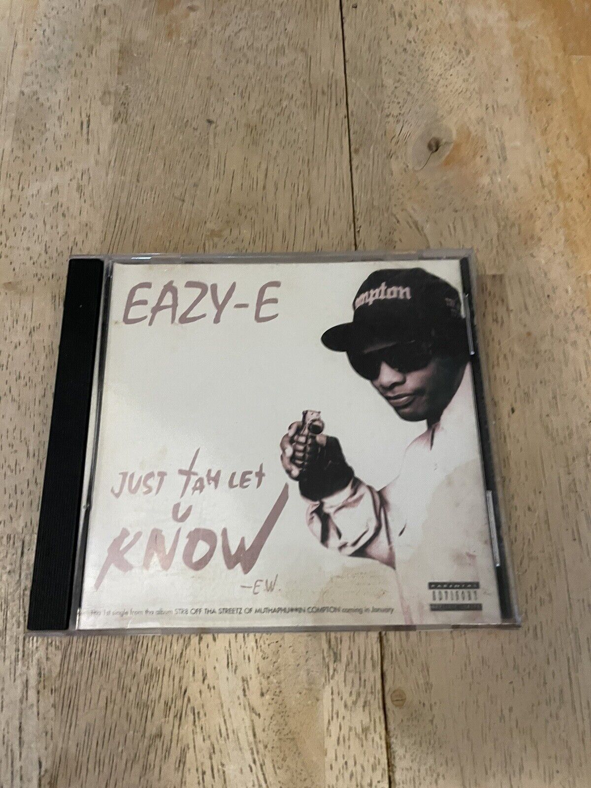 Just Tah Let U Know by Eazy-E (Cd Single, 1995, Ruthless)