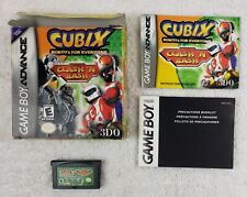 Cubix Robots: Clash N Bash (Nintendo Game Boy Advance, 2002) COMPLETE