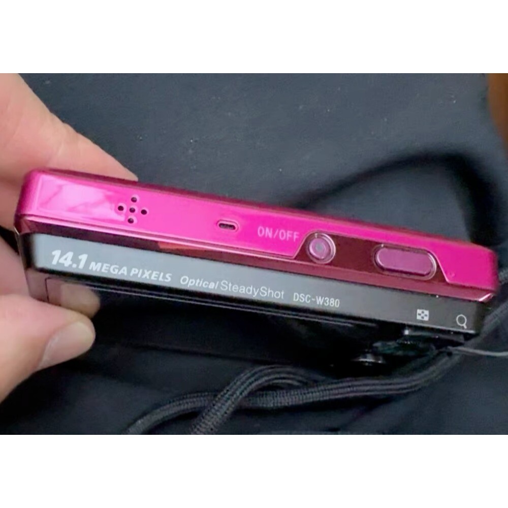 Sony DSC-W380 Digital Camera 14.1MP Maximum Resolution CCD Vintage