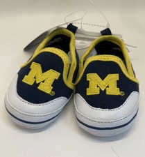 Michigan Wolverines Infant Shoes Size 1