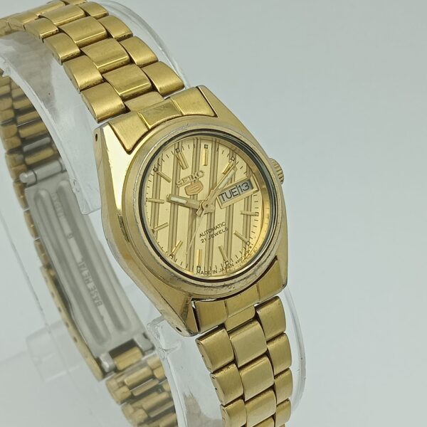Seiko 5 Automatic 4207-0021 Golden Dial Vintage Men's Watch | eBay