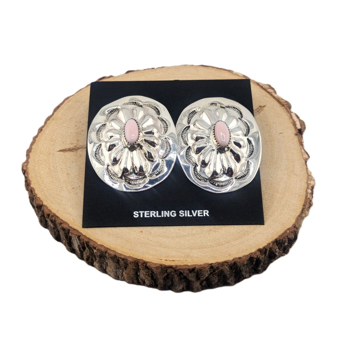 Important Hand Carved Native American Navajo Horny Toad Sterling Silver Earrings Important Hand Carved Native American Navajo Horny Toad Sterling Silver Earrings