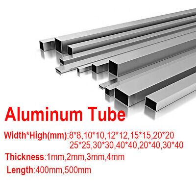 New Metal Aluminum Square Tube 2 x 2 x .250 x 12 SH-0443M Warranity by KolotovichTool 