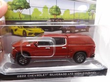 2022 CHEVROLET SILVERADO LTD HIGH COUNTRY PICKUP GREENLIGHT SHOWROOM FLOOR  1:64