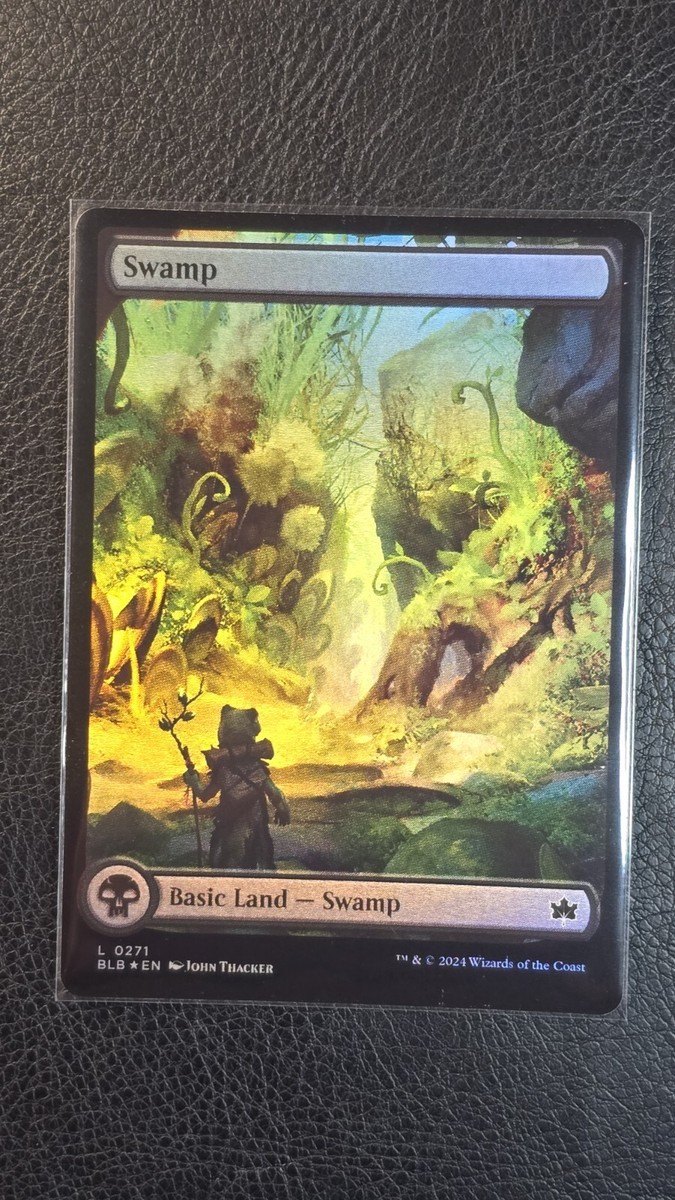 Swamp FOIL 0271 M PF MTG Bloomburrow Series | eBay