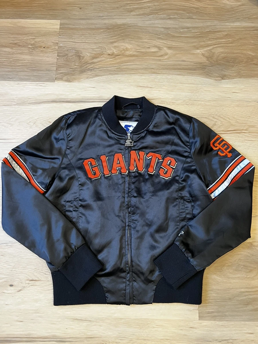 Vintage 90s Starter San Francisco Giants Satin Jacket Dugout
