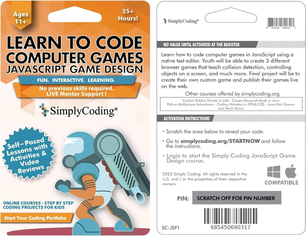 Video game sales coding for kids