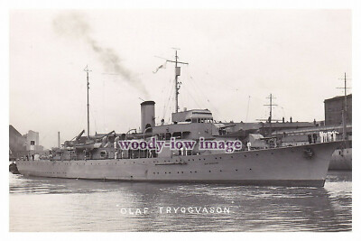 rp06018 - Norwegisches Kriegsschiff der Marine - Olaf Tryggvason - Druck 6x4