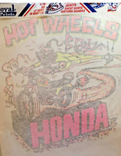 Original Vintage Honda Motorcycle Iron On /Transfer only  NOS L H MFG. X39
