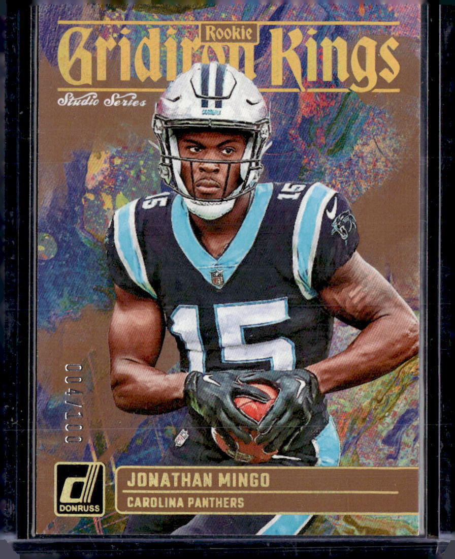 2023 Donruss #RGK-13 Jonathan Mingo Rookie Gridiron Kings Studio Series #/100
