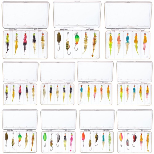 Balzer Trout Collector & Attack Ready To Fish Köder Set Forelle Würmer Spoon - Bild 1 von 12