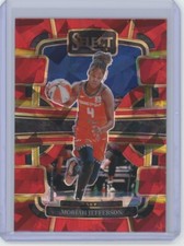 Moriah Jefferson Red Ice Prizm 2024 WNBA Select #92 Sky
