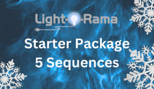 PACKAGE of 5 Christmas 16 Channel Light-O-Rama Sequences With Basic Layout 
