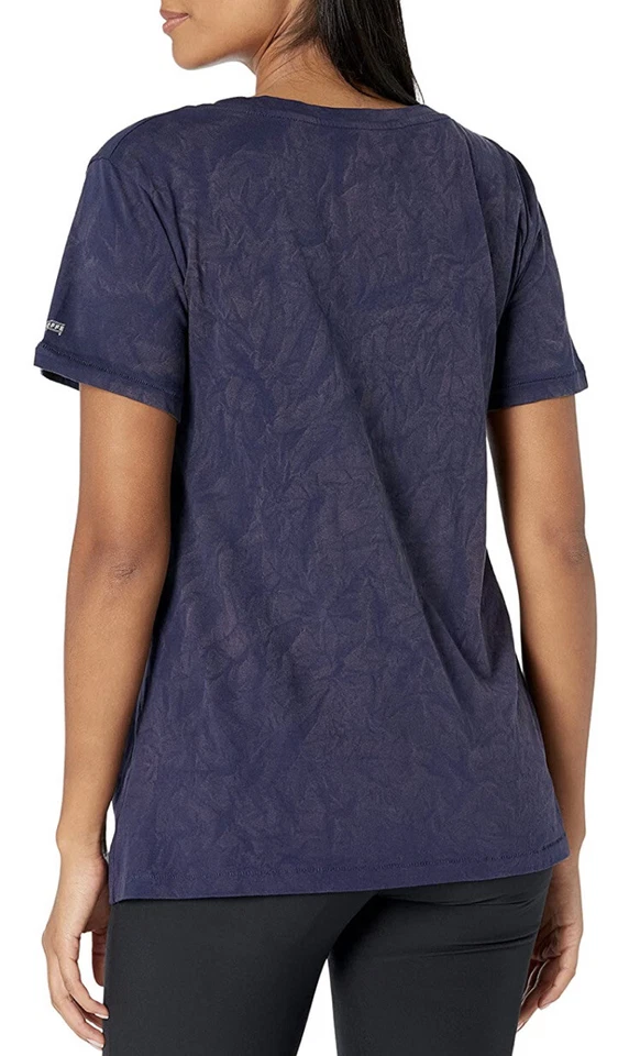 Camiseta de bolsillo Soffe para mujer juniors boyfriend, azul marino, talla grande nueva con etiquetas Foto 3 de 4