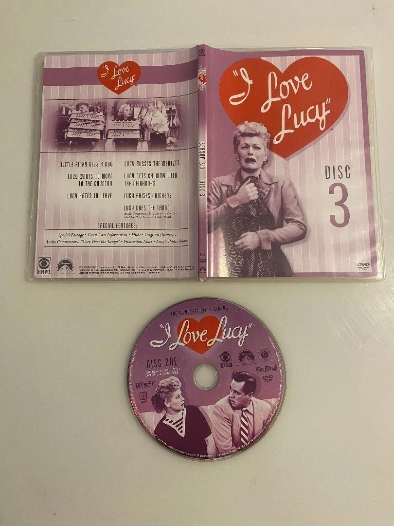 I Love Lucy Complete Fourth Season On DVD/ Disc 3, 2005 Special Footage, Flubs