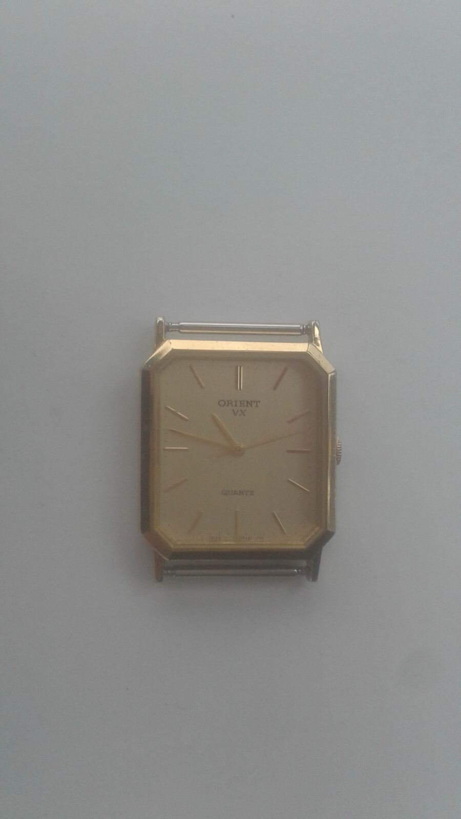 Orient D35805-40 BJ RECTANGOLO VINTAGE QUARTZ WATCH MONTRE