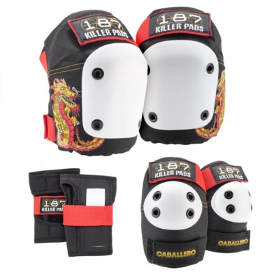 187 Killer Pads 6er Pack Sicherheitsset Caballero Junior