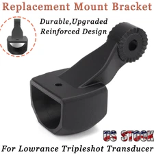 Upgraded For Lowrance Tripleshot Transducer Replacement Mount Bracket Reinforced