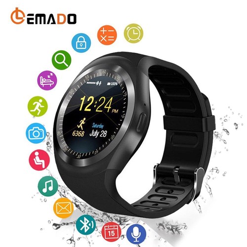 Reloj inteligente Android Teléfono Cámara Bluetooth sincronización SMS  Podómetro Reloj reproductor de música | eBay