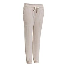 Under Armour Girl's Jogger Pant-Beige-Small