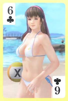 Hitomi Dead or Alive Xtreme 3 Playing Card Game Koei Tecmo Japanese Clover 6