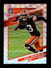 2021 OPTIC PREMIUM BOX SET WAVE PRIZM #138 ODELL BECKHAM JR. /299 BROWNS QTY