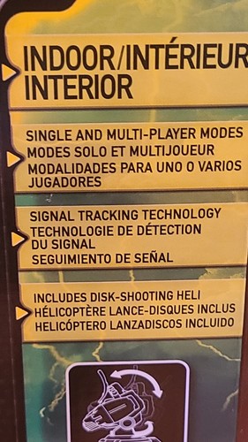 R/C Air Hogs Battle Tracker Heli Robot Helicopter Remote Control NEW RARE HTF - Picture 9 of 10