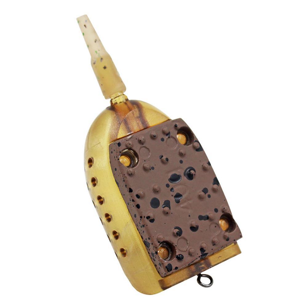 10Pcs Carp Fishing Bait Feeder Lure Holder Trap Fishing Lure Cage