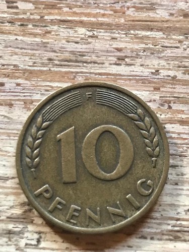 10 Pfennig 1949 F Bank Deutscher Länder Wert 10 Pfennig 1949 F Bank Deutscher Länder. Sehr selten | eBay