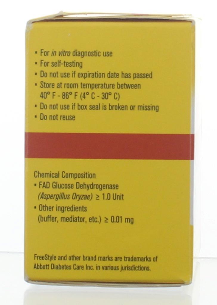 Freestyle Lite 50 CT Diabetic Test Strips Free Shipping Exp 01/24 NO