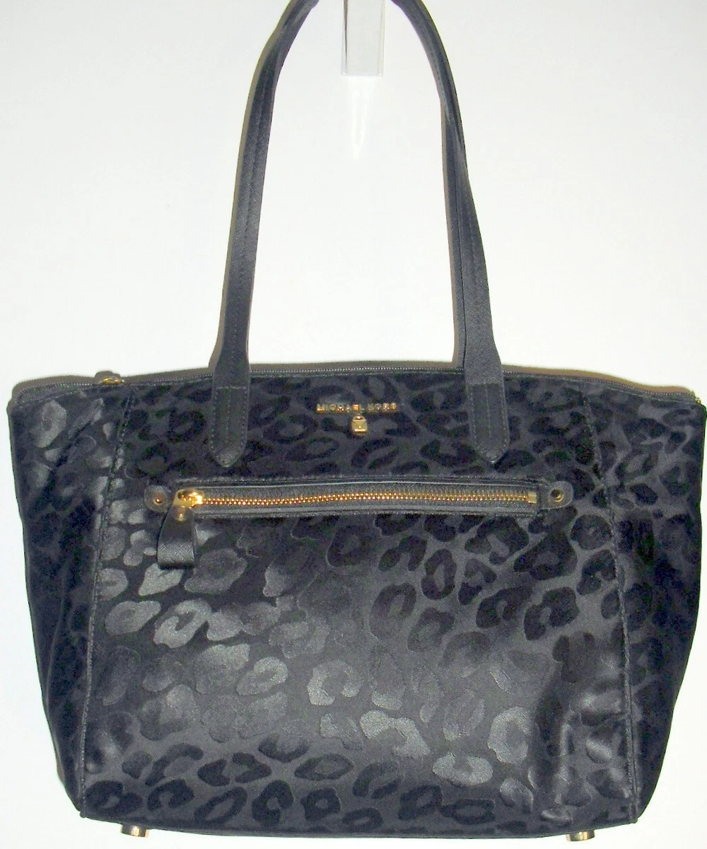 Michael kors kelsey leopard best sale tote