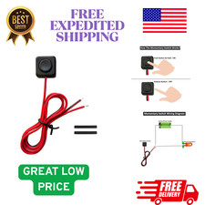 Momentary Push Button Switch 12V 24V Small Momentary Switch, 20 Inch Prewired Su