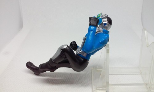 McDonalds Happy Meal Kamen Rider Wizard Water Blue 4" Action Figure Bandai 2013 - Picture 3 of 7