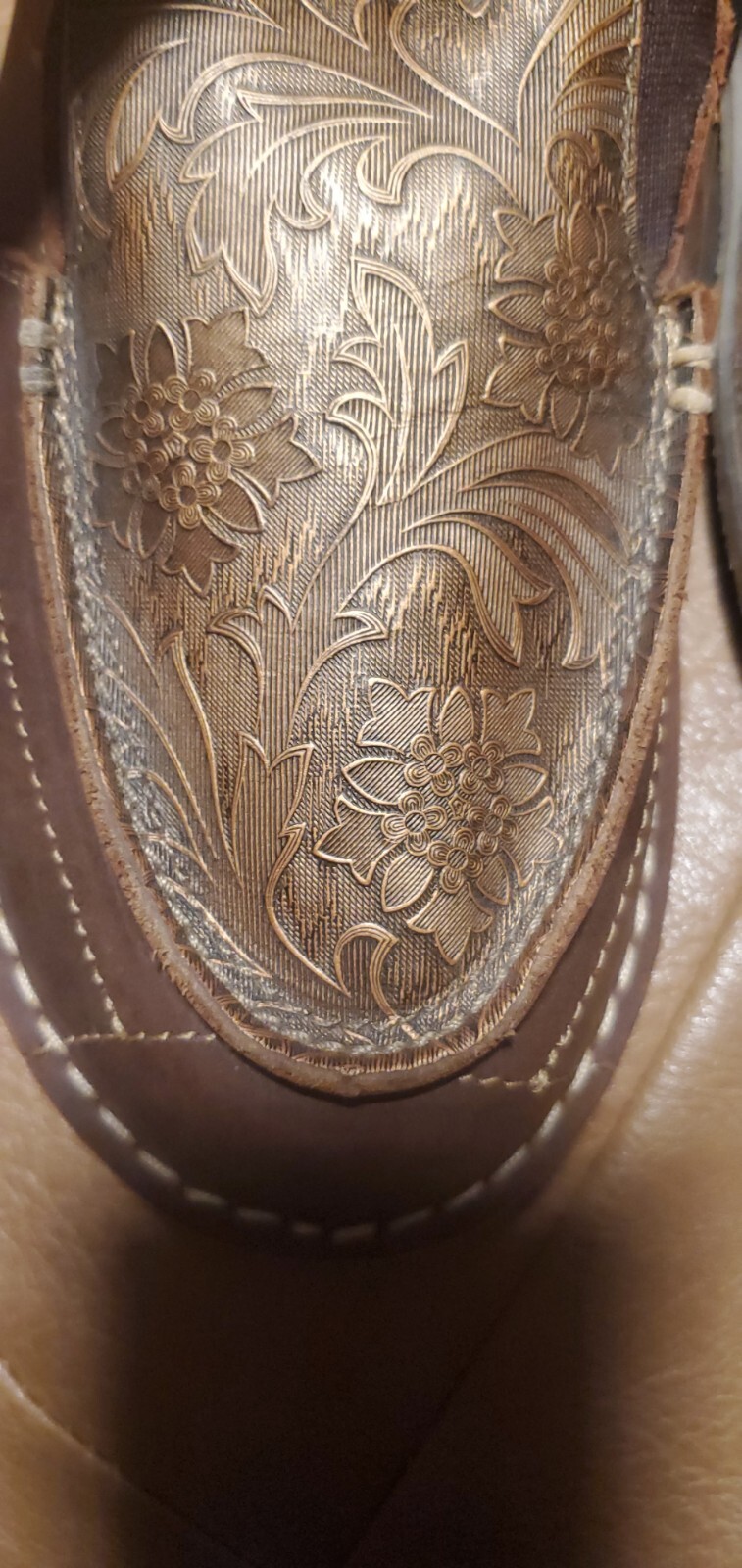 RANK 45 Women's Amberlin Textured Print Pull On Casual Shoe Size 8B New With Tag