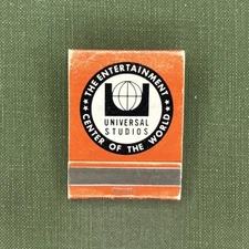 Universal Studios Hollywood Los Angeles California Rare Vintage Matchbook