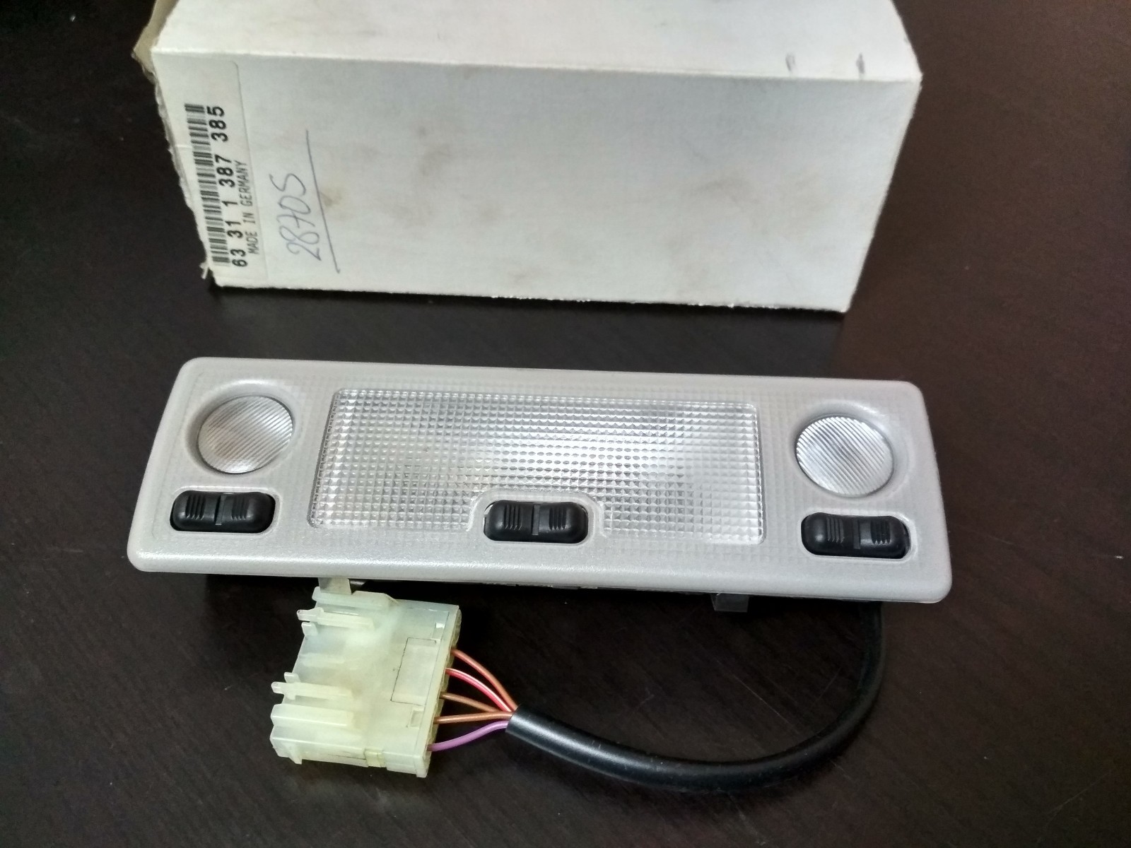 BMW E36 interior and reading lights !!NEW!! GENUINE 63311387385 | eBay 