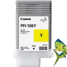 Canon PFI-106Y Yellow Ink Tank for iPF 6400 6400S 6400SE 6450 PFI-106 OEM new