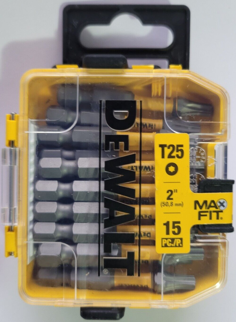DEWALT MAXFIT 2 in. T25 Screwdriving Bit (15-Pack)