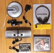 PANASONIC SL-CT582V PORTABLE CD MP3 FM AM RADIO D-SOUND EQUALIZER PLAYER SET