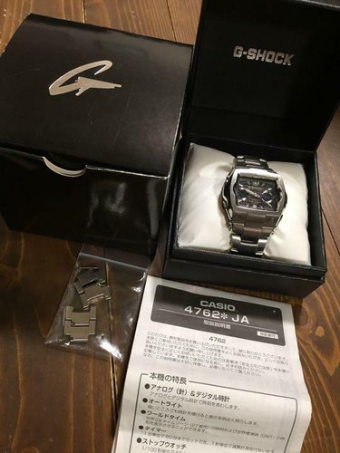 CASIO G-SHOCK 4762 JA Analog Men's Watch \u0026 Accessories Shipped from Japan |  eBay