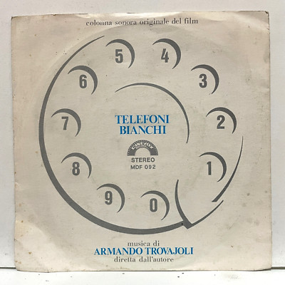 Armando Trovaioli - Weiße Telefone; Vinyl 45RPM 7'' unbespielt